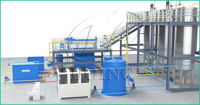 palm kernel oil fractionation machine